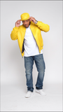 Genuine Lambskin Leather Baseball Varsity Jacket Style #1051 - Jakewood Shearlin Leather Mouton Fur Bomber Aviator Parka Coat Jacket Sheepskin All size Brooklyn New York manufacturer