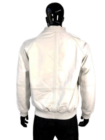 Genuine Lambskin Leather Baseball Varsity Jacket Style #1051 (Part 1 of colors)