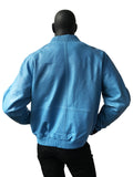 Genuine Lambskin Leather Baseball Varsity Jacket Style #1051 - Jakewood Shearlin Leather Mouton Fur Bomber Aviator Parka Coat Jacket Sheepskin All size Brooklyn New York manufacturer