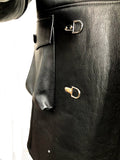 Warm Winter Button-Up Sheepskin Trench Coat Style #6110