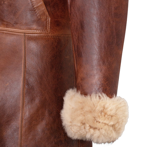 Ladies Sheepskin Jacket with Craft Bottom Style #1040