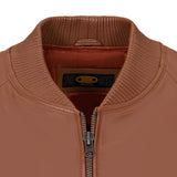 Genuine Lambskin Leather Baseball Varsity Jacket Style #1051 (Part 2 Of Colors)