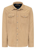 Suede Plain Shirt #2512