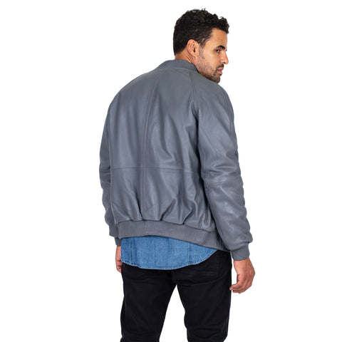 Genuine Lambskin Leather Baseball Varsity Jacket Style #1051 (Part 1 of colors)