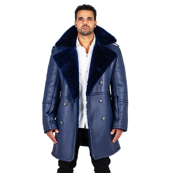 eaphi】Mulch Way Collar Long Trench Coat