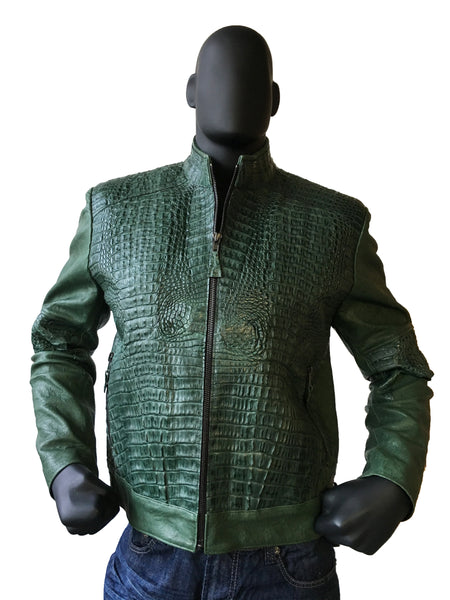 Crocodile Leather Blouson - Ready to Wear