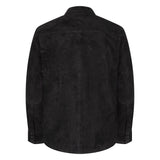 Suede Plain Shirt #2512