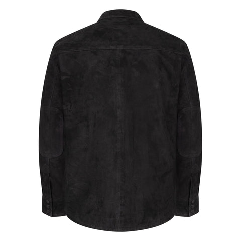 Suede Plain Shirt #2512