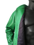 Genuine Lambskin Leather Baseball Varsity Jacket Style #1051 (Part 2 Of Colors)