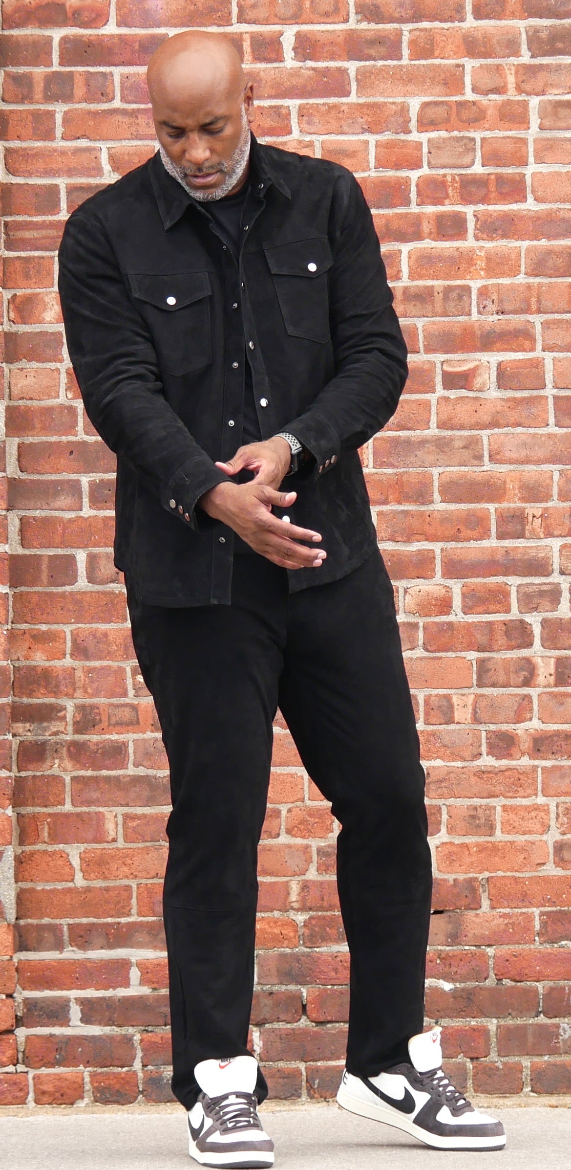 Suede Pants Jean Style #122