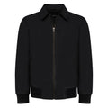 Leather Bomber Jacket  with front zip closure #3445