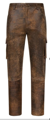 Jungle Leather Pants Jean Style #123