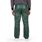 Men's Lambskin Leather Jean-Style Pants | Style #123