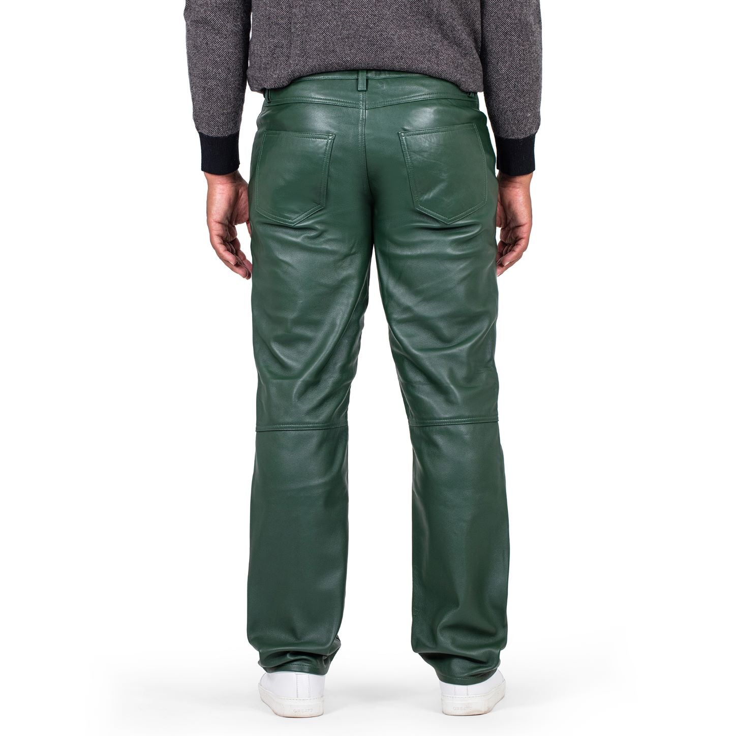 Leather pants jean style #123