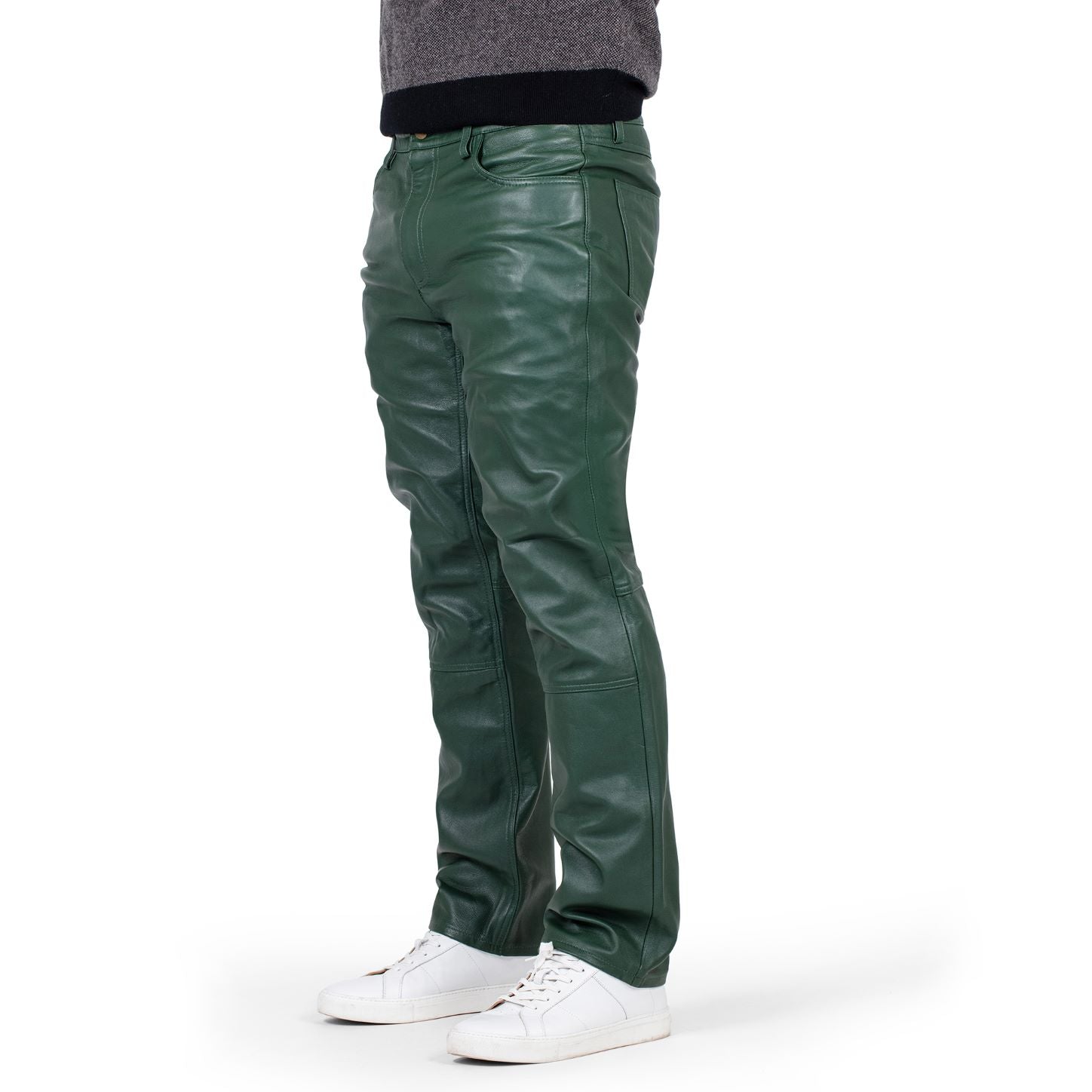 Leather pants jean style #123