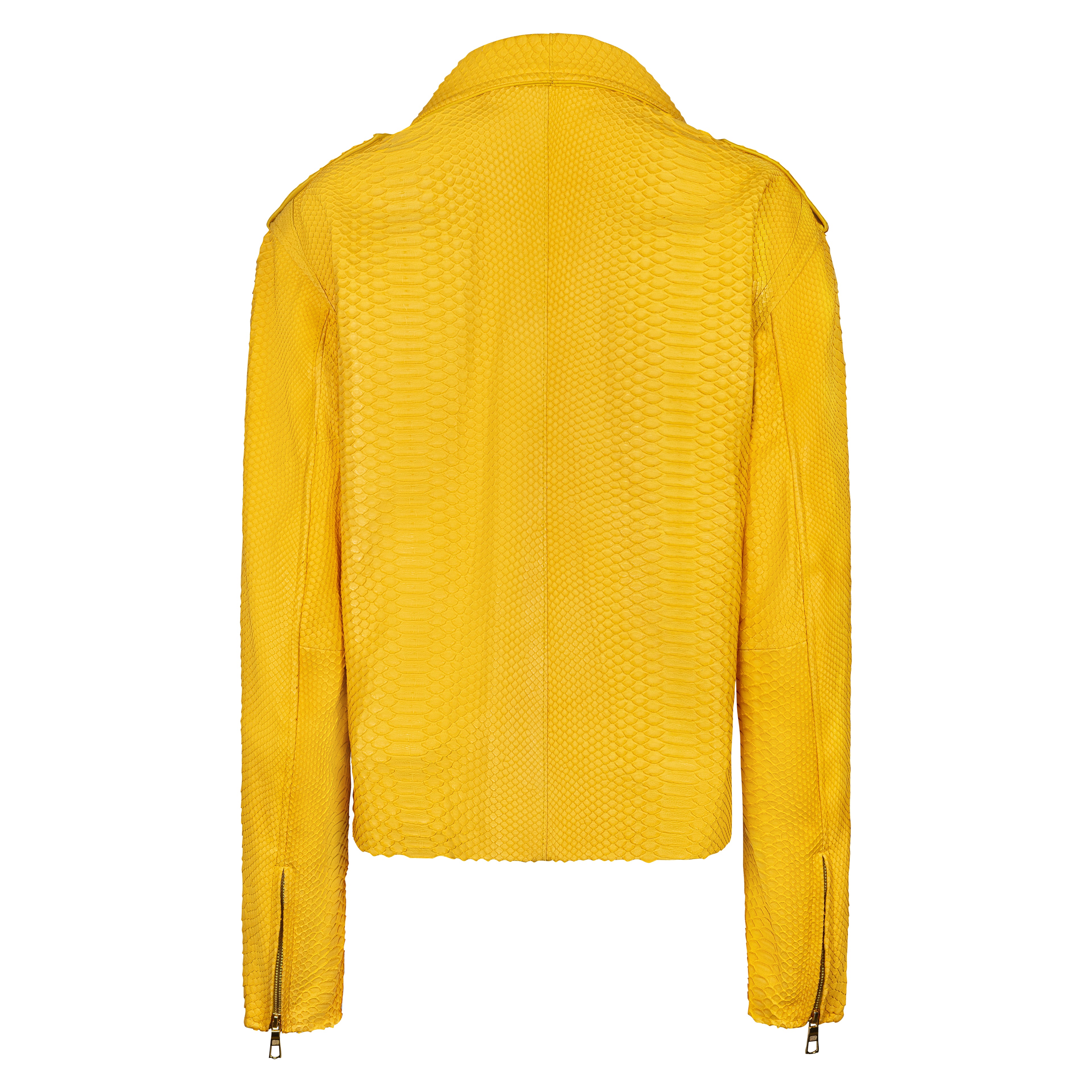 Men's Full Python Motorcycle Jacket #3099