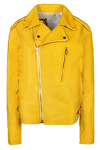 Men's Full Python Motorcycle Jacket #3099