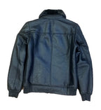 Sheepskin Jacket with Mink Collar Style # 5200