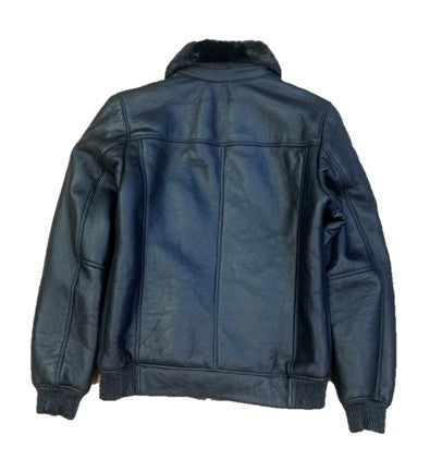 Sheepskin Jacket with Mink Collar Style # 5200