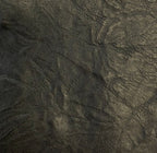 Raw edge lambskin jacket with alligator crown #2069