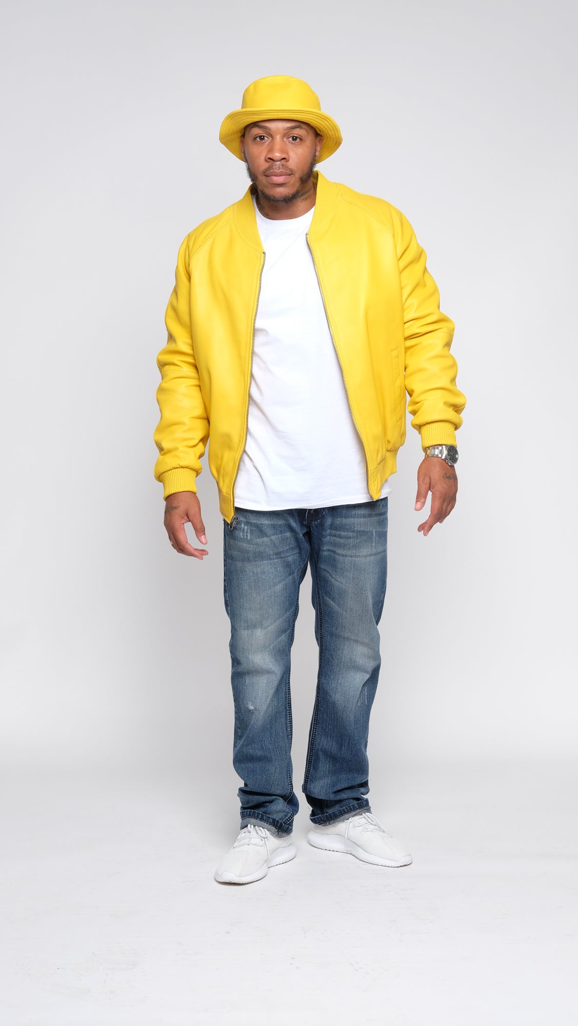 Genuine Lambskin Leather Baseball Varsity Jacket Style #1051 (Part 1 of colors)