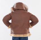 Sheepskin B3 Aviator Jacket With Toggles | Style #810