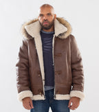 Sheepskin B3 Aviator Jacket With Toggles | Style #810