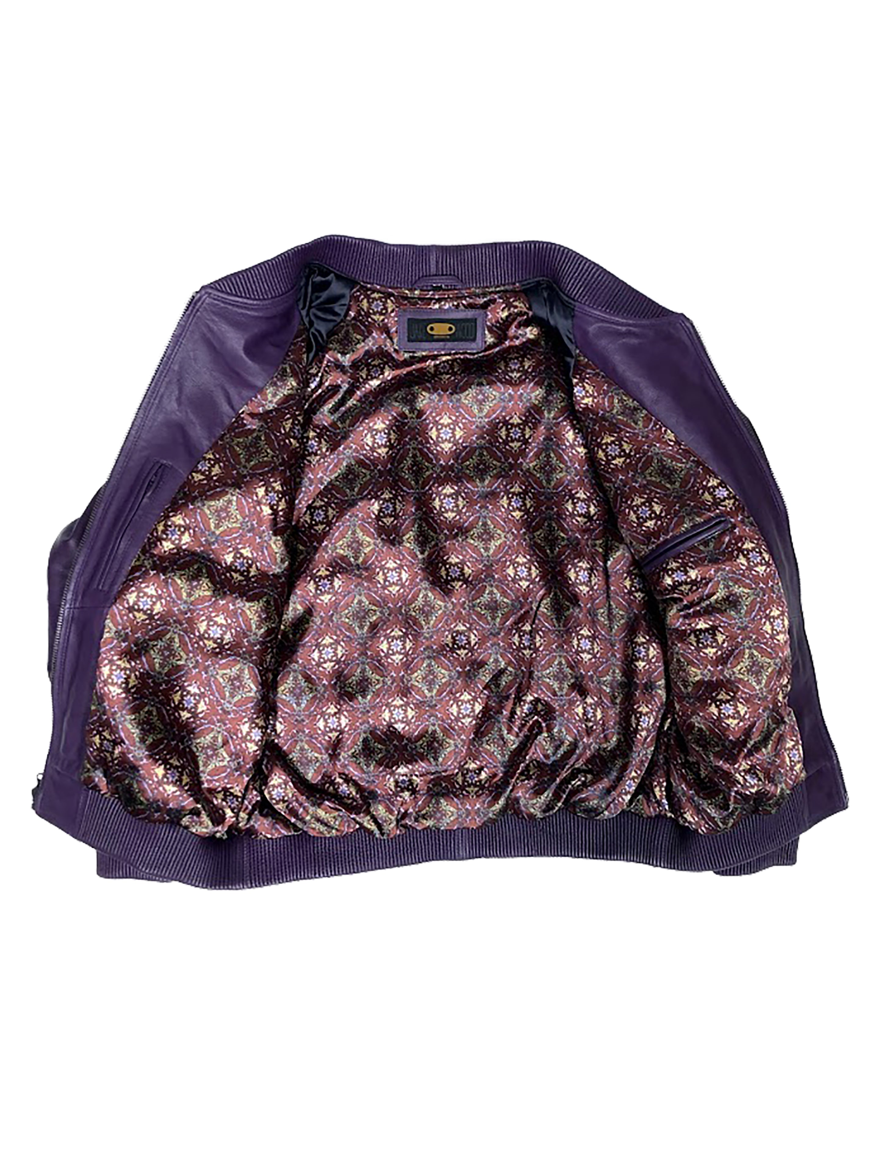 Genuine Lambskin Leather Baseball Varsity Jacket Style #1051 (Part 1 of colors)