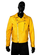 Men's Full Python Motorcycle Jacket #3099