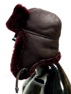Shearling Sheepskin Russian Style Hat