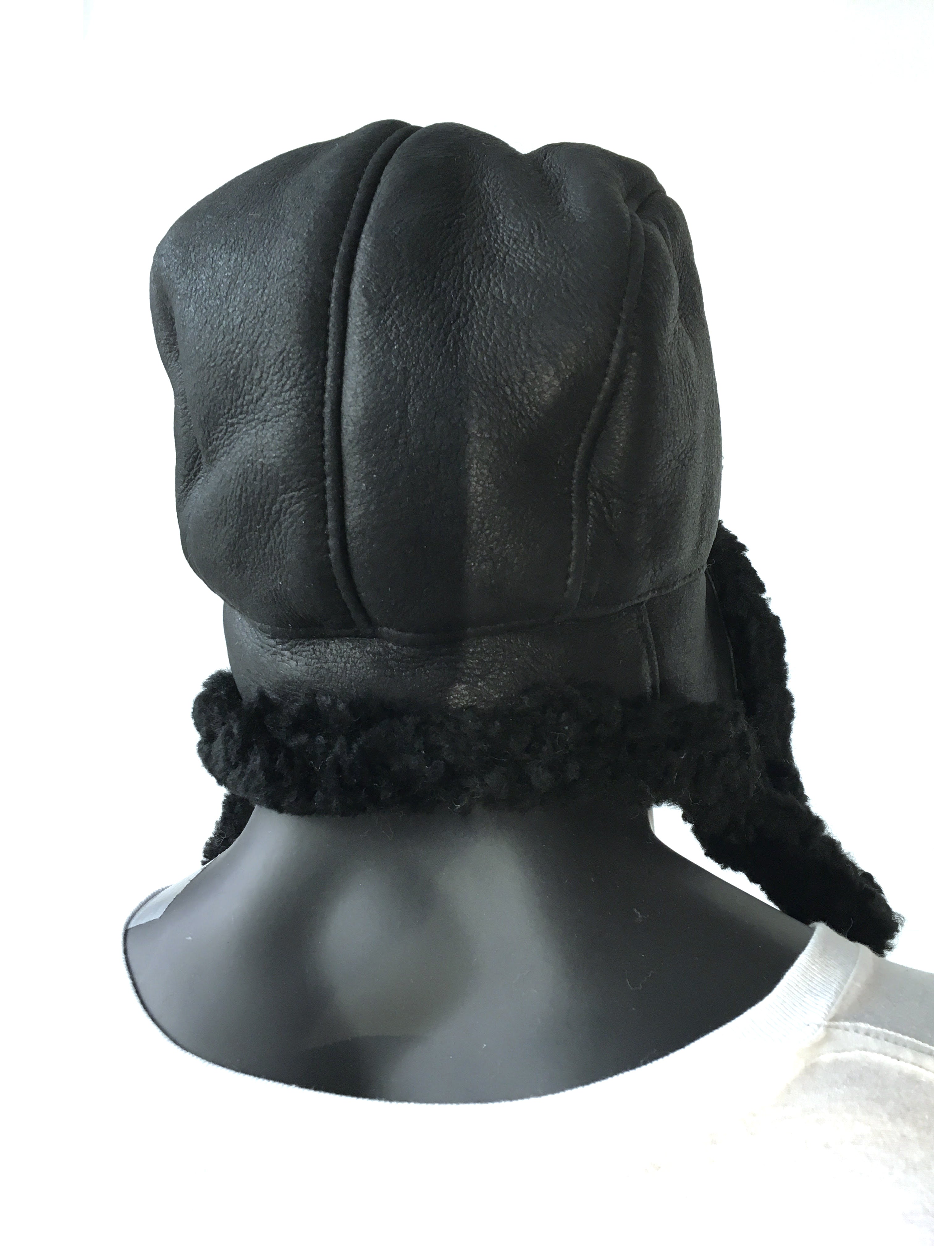 Shearling Sheepskin Russian Style Hat