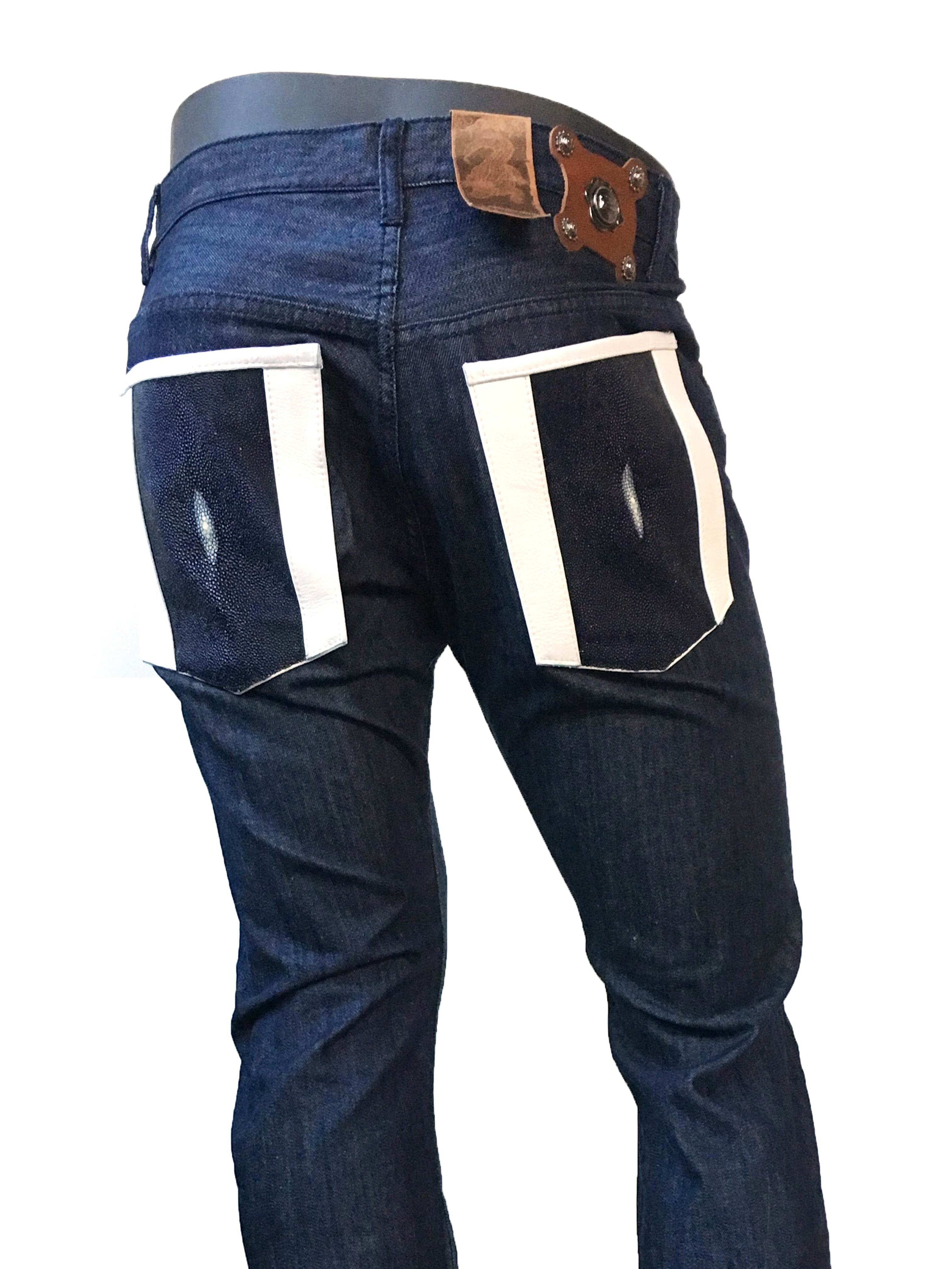 Genuine Stingray Jeans - Jakewood Shearlin Leather Mouton Fur Bomber Aviator Parka Coat Jacket Sheepskin All size Brooklyn New York manufacturer 