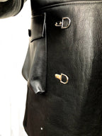 Button-Up Sheepskin Trench Coat | Style #6110