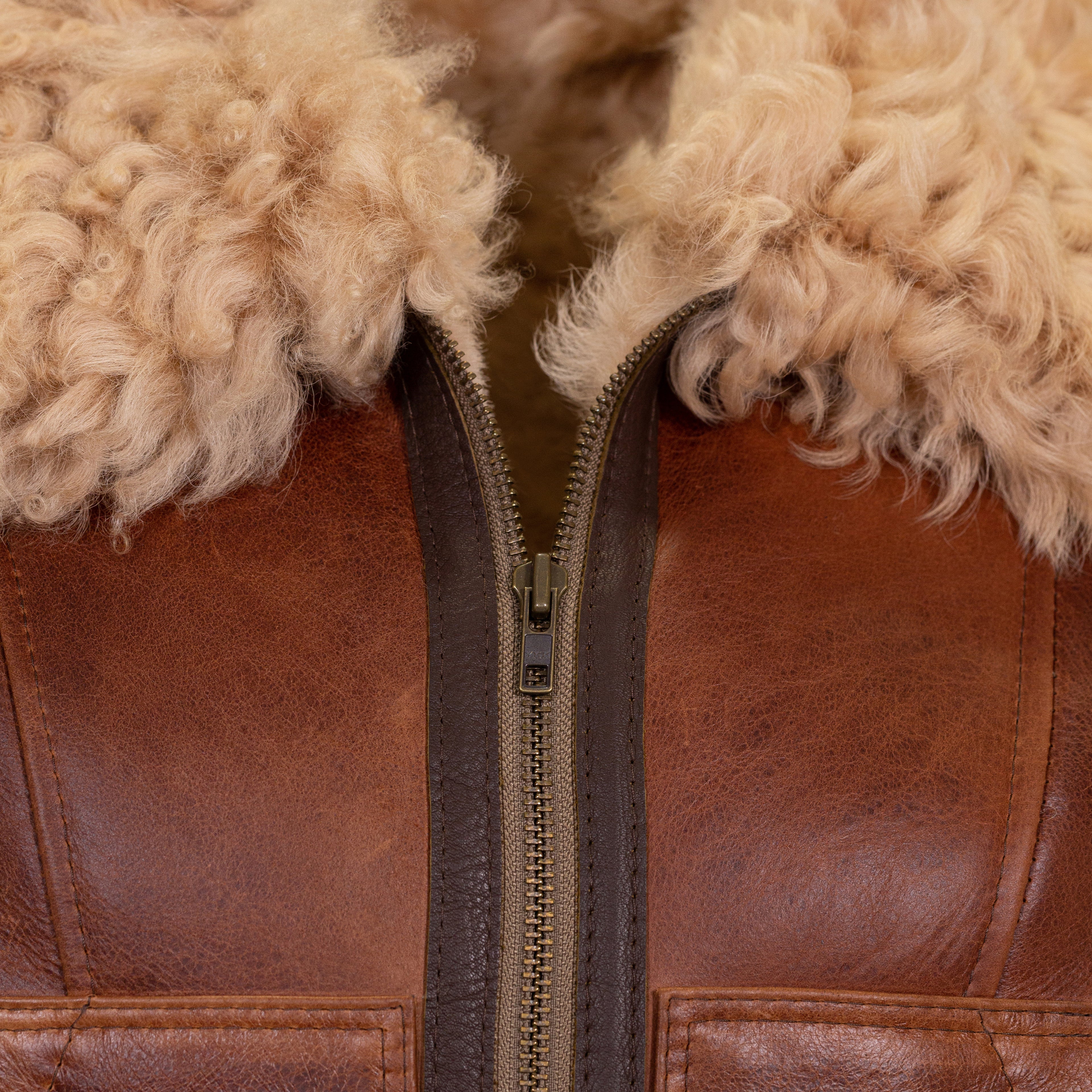 Ladies Sheepskin Jacket with Craft Bottom Style #1040