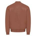 Genuine Lambskin Leather Baseball Varsity Jacket | Style #1051 (21 colors)