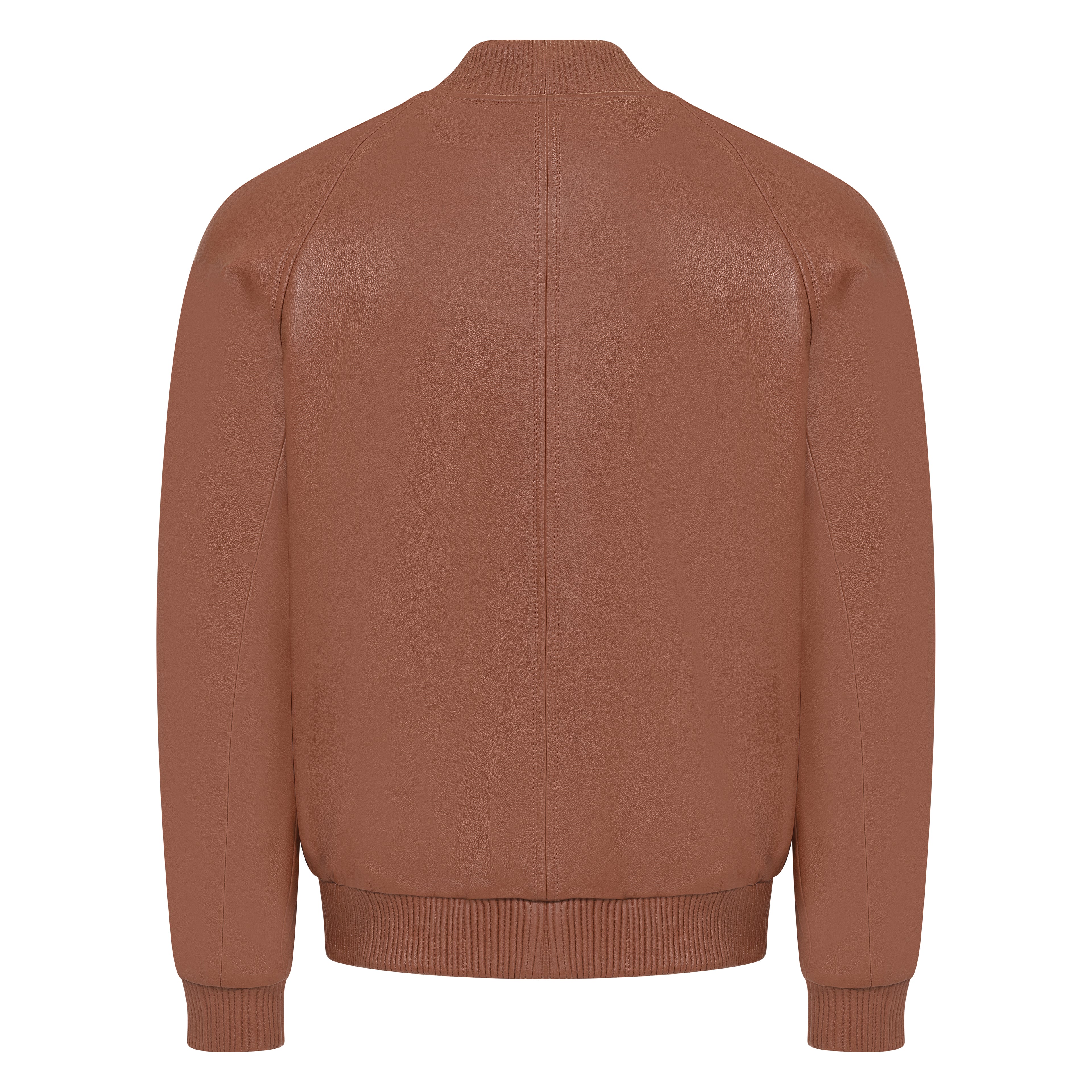 Genuine Lambskin Leather Baseball Varsity Jacket Style #1051 (Part 2 Of Colors)