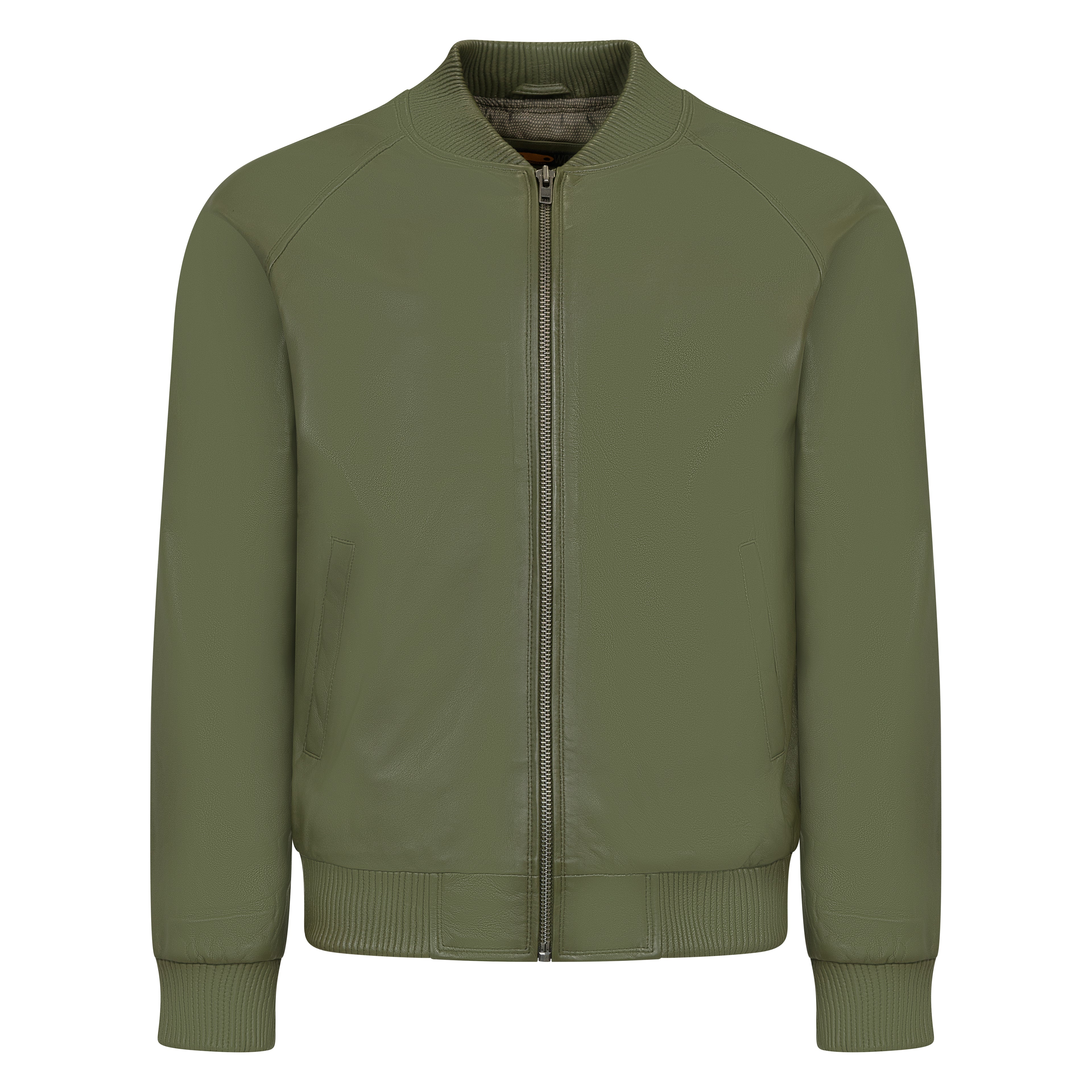 Genuine Lambskin Leather Baseball Varsity Jacket Style #1051 (Part 1 of colors)