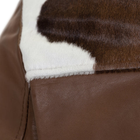 Men's Pony Leather Jacket /w Suede Style #2065