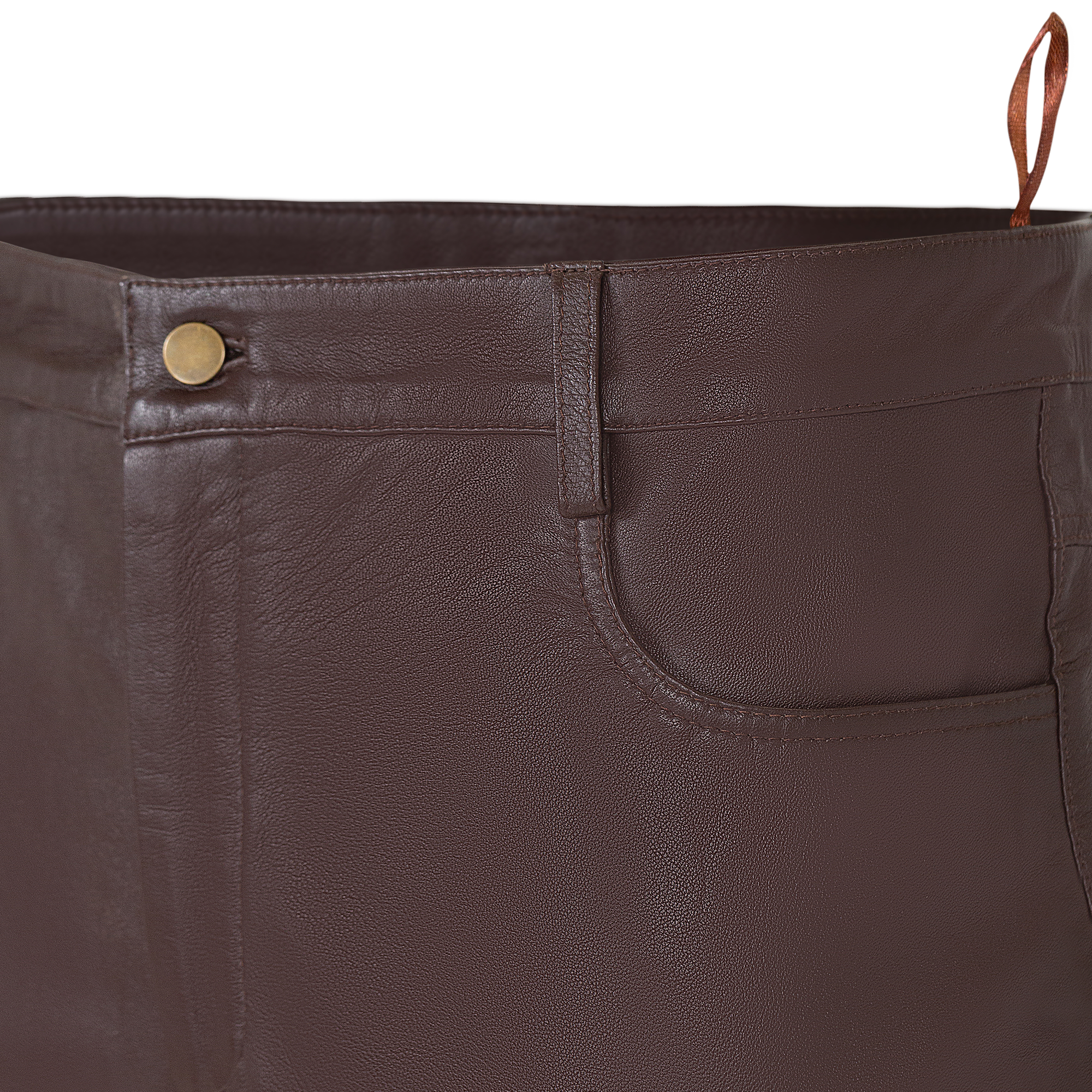 Leather pants jean style #123