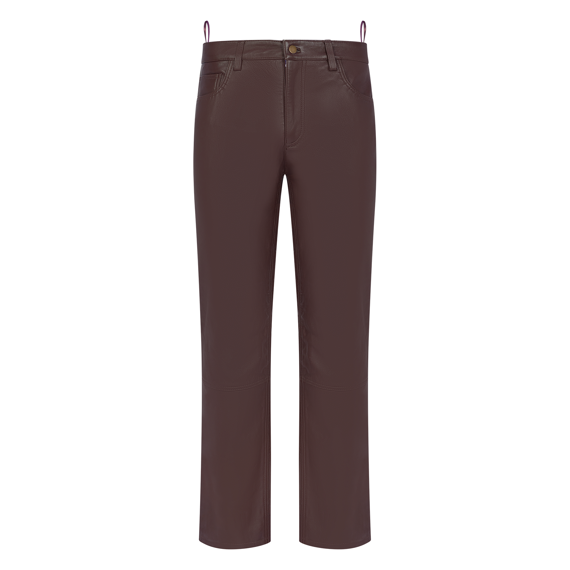 Leather pants jean style #123