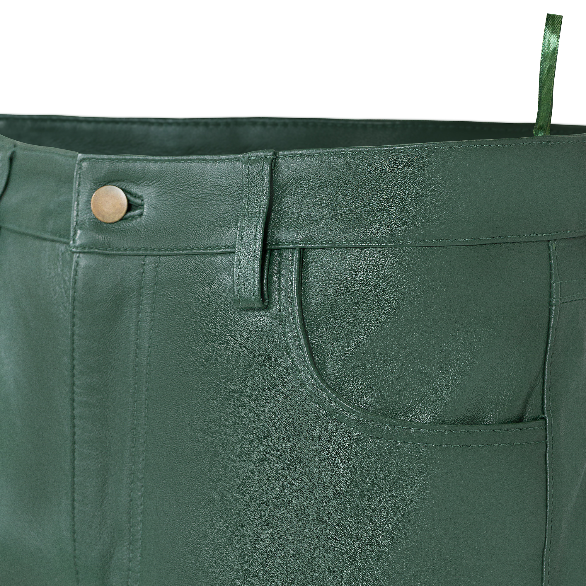 Leather pants jean style #123