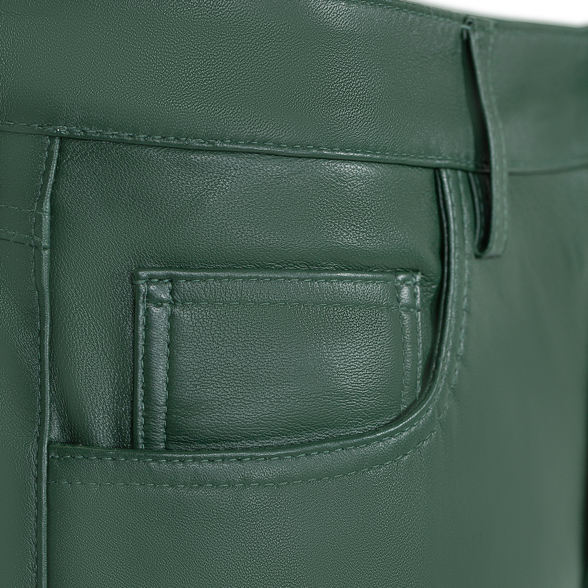 Leather pants jean style #123