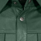 Leather shirt | Style #2502