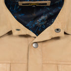 Suede Plain Shirt #2512