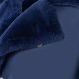 Shearling Sheepskin Button Open Trench Coat Style #5000