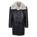 Button-Up Sheepskin Trench Coat | Style #6110