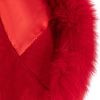 Ladies cropped fox fur jacket | Style #1098