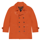 Men's Genuine Lambskin Leather Trench Coat | Style #2092