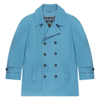Men's Genuine Lambskin Leather Trench Coat | Style #2092