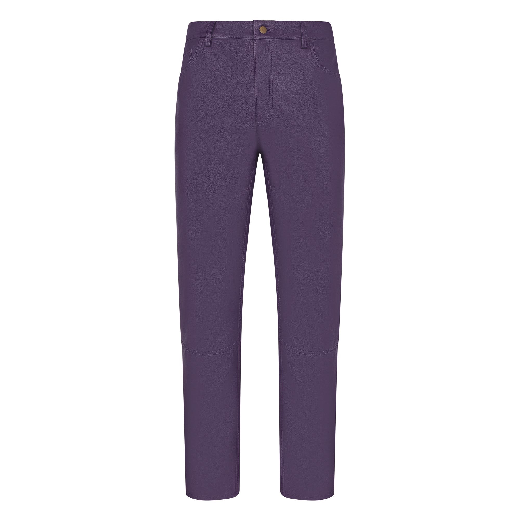 Leather pants jean style #123